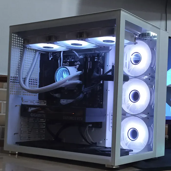 Montagem de PC Gamer realizada para Adriana na Praça Seca RJ
