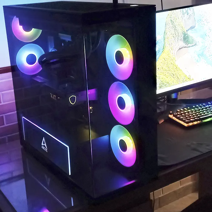 Montagem de PC Gamer realizada para Lucas Gomes na Praça Seca RJ